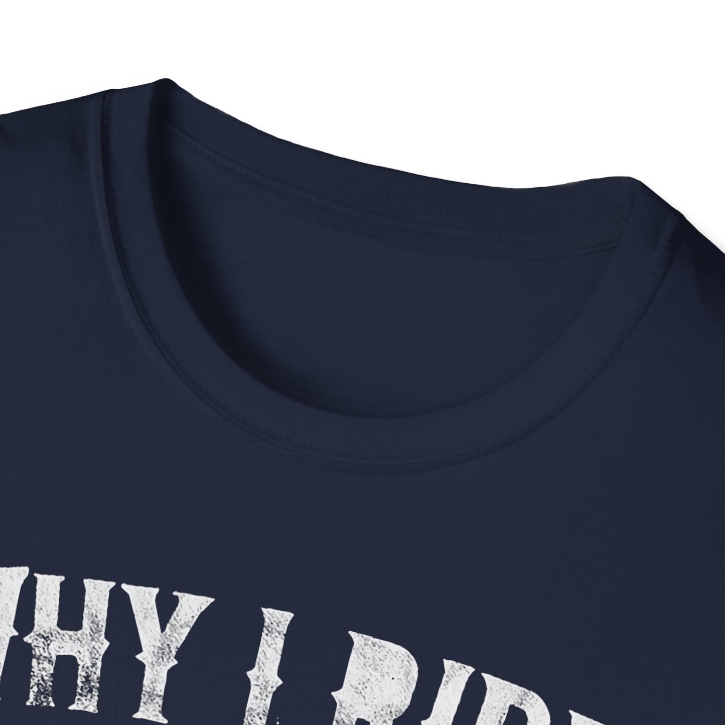 Why I ride Vintage Design Motorcycle T-Shirt