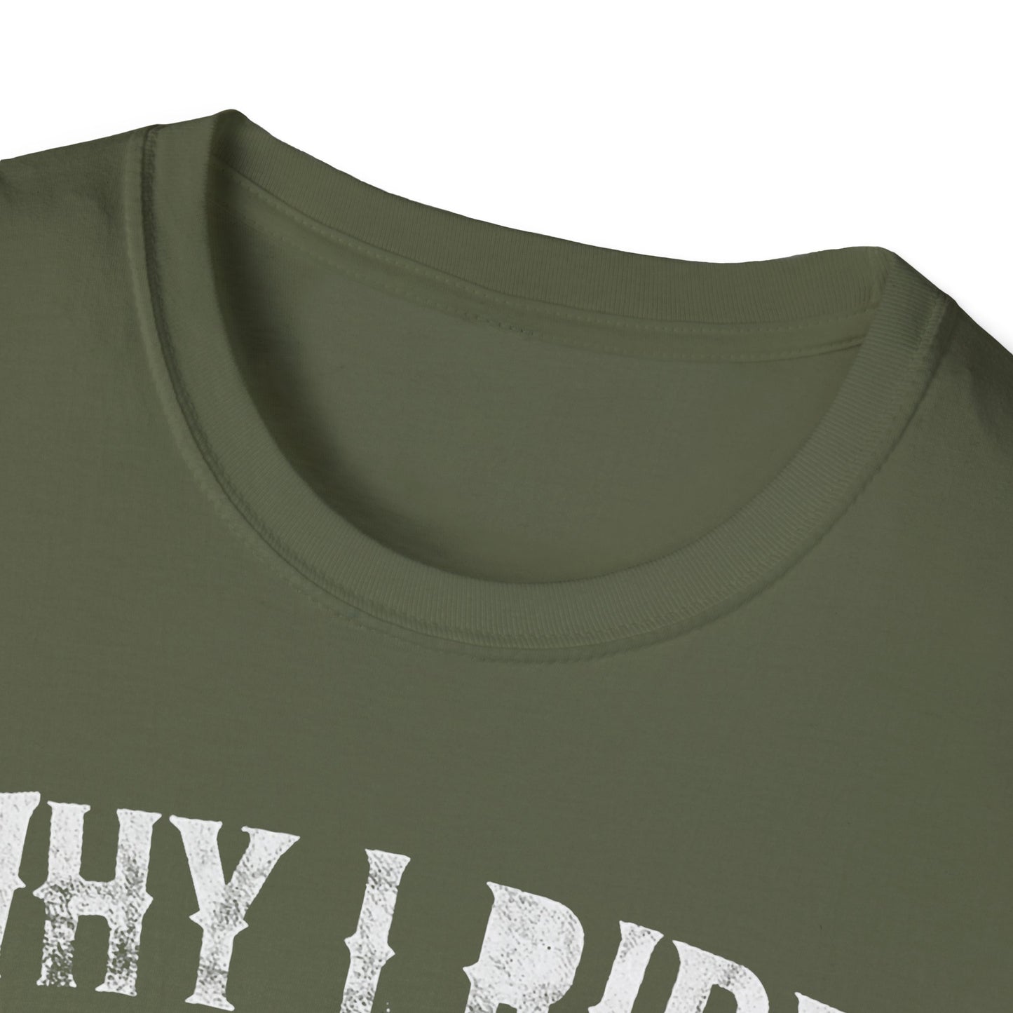Why I ride Vintage Design Motorcycle T-Shirt