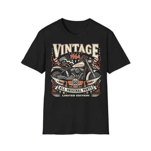 Vintage 1964 Vintage Design Motorcycle T-Shirt